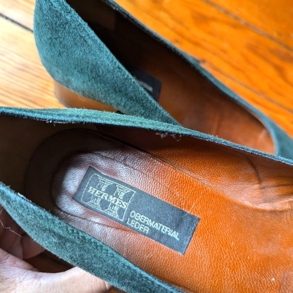Vintage Hermes pumps / heels - 39 - Picture 4 of 6